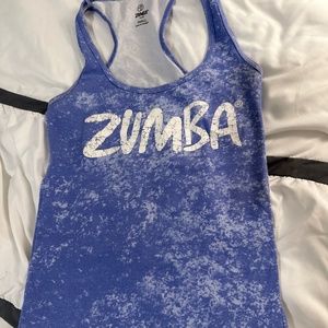 Zumba Racerback Top Size Small